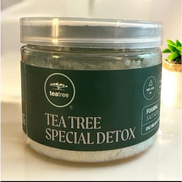 PAUL MITCHELL Tea Tree Special Detox Foaming Salt Scrub 6.5 Oz NEW/SEALED - Picture 1 of 6
